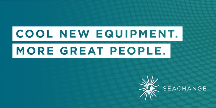 Cool New Equipment. More Great People.